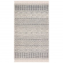 Area-Rug-Ivory-Black-Wool-Fringe-13